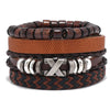 Classic Hand-Woven Leather Bracelet Multilayer Men Bracelets Punk Beads Bangle for Friend Charm Jewelry Gifts - Image 19