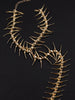 Thorn Motif Pendant Necklace in a Dark Metal Look - Image 13
