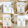 Flower Rose Jewelry Sets For Women Fairy Moon Star Pineapple Necklace Earrings Romantic Accessory Conjuntos De Joya - Image 2