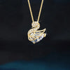 Rhinestone Swan Bird Pendant Necklace For Women Elegant Zircon Swan Choker Chain Office Party Jewelry Lady Friend Gifts - Image 5