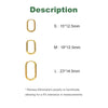 Mariasz Minimalist Stainless Steel Huggie Pvd Plated Gold Color Square Hoop Earrings for Women Men Classic Jewelry - Image 6