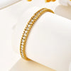 Stainless Steel White Zircon Women's Chain Anklets Minimalist Beach Holiday Dainty Anklet Jewelry Gift To Girls - Image 4