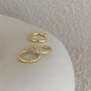 3pcs Simple C Shaped Rhinestone Earring Clip Set For Women Earring Dating Party Daily Wear Jewelry Gifts - Image 5