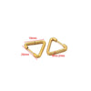 10pcs Gold Plated Geometric Shaped Hoop Earrings Stainless Steel Women Jewelry Men Square Earring Punk Gifts Bulk - Image 15