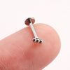 1/10pcs Titanium Beads Labret Piercing Ear Flat Tragus Cartilage Helix Conch Earring Lip Nose Piercing Body Jewelry - Image 3