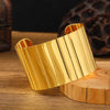 Dunhuang Golden Wide Bracelet from a Different Realm, Female Ethnic Storm, Semitic Arm Bracelet, Dai Bracelet - Image 12