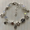 Handmade No. 8 ball star beaded dice bracelet coquettish y2k gothic bracelet - Image 1