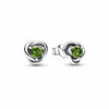 European Silver Zodiac Earrings Blue, Red, Pink, and White Earrings Suitable for Women's Jewelry - Image 13