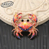 Skeds Cancer Zodiac Crab Brooch Retro Sea Animal Lapel Pin Constellation Jewelry Birthday Gift for Cancer Ladies Gentlemen - Image 8