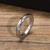 Stainless Steel Mobius Ring for Men Twisted Knot Couples Wedding Bands Chic Minimalist Rings - Image 5
