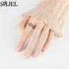 Metal Balls Fidget Rings Adjustable for Women Stress Relieve Finger Jewelry Rotatable Beads Ring Accessories - Image 3