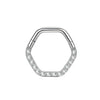 1Pc Titanium Nose Hoop Daith Earring Conch Helix Septum Piercing Clicker Segment Helix Rook Ear Piercings Women Body Jewelry 16G - Image 26