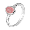 Korean Oval Pink Crystal Cuff Finger Rings For Women Girl Sweet Jewelry Friend Gift Party - Image 6