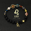 Universe Galaxy Eight Planets 12 Constellation Bracelets for Women Solar System Bracelets Libra Virgo Leo Jewelry - Image 14