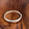 Silver Rings For Women Simple Vintage Handmade Adjustable Finger Narrow Ring Band Female Gift - Image 2