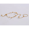 Stainless Steel Zircon Beads Back of Hand Chain Finger Bracelet Chic Sexy Jewelry Gift - Image 3
