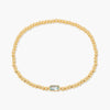 Stainless Steel Gold Plated Birthstone Bracelet For Women Pink Red Cubic Zirconia Chunky Beads Chain Bracelets Bangles - Image 11