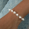 Wedding Bridal Jewelry 1-10 Row Cuff CZ Rhinestone Crystal Stretch Strand Bracelet Bangle - Image 34