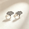 Silver and Compact Star Moon Heart-Shaped Snowflake Zircon Earrings for Women Minimalist Engagement Party Jewelry - Image 18