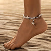 Bohemia Shell Anklet For Women Colorful Rice Beads Handmade Braided Rope Bracelet On Leg Beach Barefoot Sandal Leg Chain Jewelry - Image 3