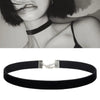 Gothic Black Velvet Choker Necklace Adjustable Rope Women Girl Kpop Jewelry Accessories for Party Gift - Image 1