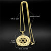 Hebrew Star of David Pendant Necklace for Women Men Stainless Steel Gold Silver Color Jewish Male Chain Jewelry - Image 6