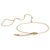 Stainless Steel Zircon Beads Back of Hand Chain Finger Bracelet Chic Sexy Jewelry Gift - Image 30