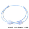 Bohemia Adjustable Rope Anklets Stone Irregular Stone Beads Bracelet Anklet for Women Men Handmade Jewelry - Image 5