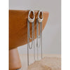 Stainless Steel Metal Tassel Chain Long Hanging Drop Earrings for Women Girl's Daily Wear Jewelry Recommend - Image 6