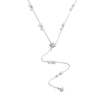 NiNice Stainless Steel Necklace Y-shaped Chain Octagonal Star Zircon Bracelet Foot Chain Design Gift - Image 11