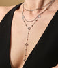 Stainless Steel Chain Necklace with Long Tassel Details - Image 47
