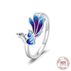 Rings Silver Ring Gecko Snake Scorpion Open Ring For Women Zircon Simple Finger Ring Jewelry Gifts - Image 8