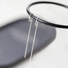 Simple Style Box Chain Tassel Drop Earrings For Women Long Dangle Earring Piercing Line Accessories Thin Mini Ear Jewelry - Image 3