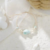 Adjustable Beaded Bracelet with Shell and Starfish Motifs - Image 9