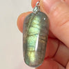 Blue Labradorite Pendant Irregular Shape Bead Stone Orange Necklace for Men Women - Image 42