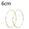 Large Thin Hoop Earrings in Stainless Steel 30mm to 100mm - Image 24