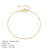 Simple Beads Chain Bracelet Jewelry Multi-layered Thin Link Chain Bracelet For Women Stainless Steel Chain Jewelry - Image 18