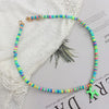 Polymer Clay Bead Necklace with Dog Motif and 37 cm Chain - Image 6