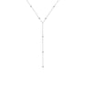 Gold Plated Lariat Necklace for Women Double Laryer Long Chain Drop Pendant Choker Necklaces Gifts - Image 8