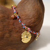 Vintage Stainless Steel Charms Necklaces for Women Boho Pink Blue Rope Chains Bracelets Jewelry Sets - Image 3
