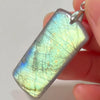 Pink Labradorite Pendant Irregular Shape Bead Stone Purple Necklace for Men Women - Image 29