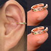 2 PCS/Bag Simple Earcuff Clip on Earrings for Girl CZ Ear Cuff Non Pierced Earring No Without Hole Women Cartilage Earrings - Image 8