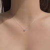 Tiny Flowers Dainty Necklace Gold Silver Color Stainless Steel Zircon Choker Necklace for Women Pendant Jewelry Gifts - Image 2