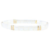 Tile Bead Stretch Bracelet in Multiple Color Patterns - Image 16