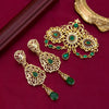 Sunspicems Gold Color Moroccan Jewelry Caftan Brooch Earring Sets For Women Chic Arabic Bridal Ethnic Wedding Party Jewel - Image 4