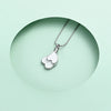 Double Heart Memorial Urn Necklace Stainless Steel Keepsake Jewelry For Ashes Romantic Women Gift Customized Cremation Necklaces
