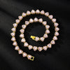 Shiny Heart Zircon Hip Hop Rock Tennis Chain Jewelry Set Bracelet Necklace Combo For Women Men - Image 15