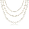 Pearl-Style Choker Necklace with Layered Bead Details - Image 52