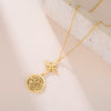Wicca Witch Knot Necklace Stainless Steel Pentacle Tetragrammaton God Name Seal Pendant Chain Solomon Amulet Jewelry - Image 3
