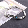 2 Style His Queen Her King Black Rose Gold Color Women's Male Chain Crystal Couple Bracelet for Men Femmo on Hands Jewelry - Image 5